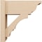 Ekena Millwork 8-in W x 18-in D x 18-in H Balboa Trad Rough Cedar Woodgrain TimberThane Outlooker, Primed Tan OUTUR080X18X18BOA04RCPR - alternate 5